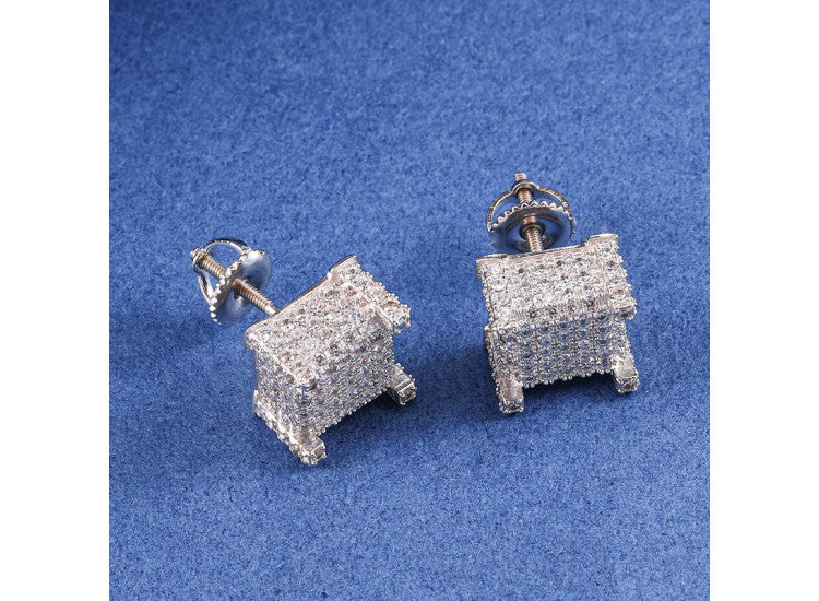 Cube Diamond Earring — görsel 2