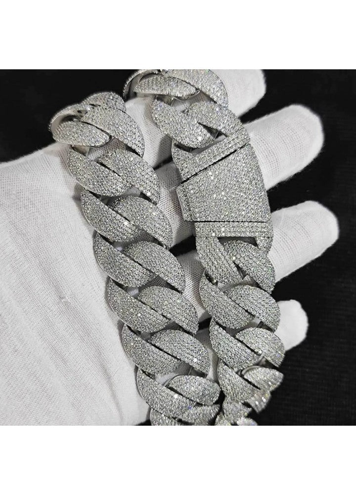 30mm Fullfilled Five Line Cuban Chain