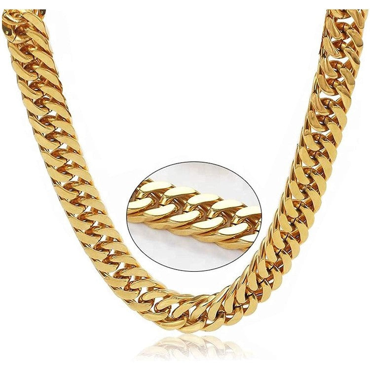 King Cuban Chain — Gold Küba Zinciri