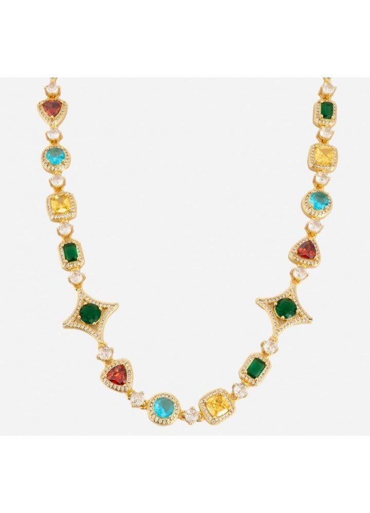 7mm Iced Rainbow Lv Chain