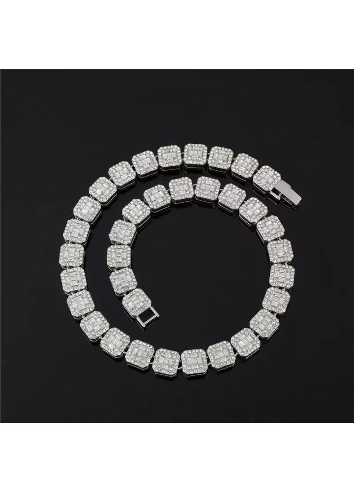 8mm Square Cut Tennis Chain