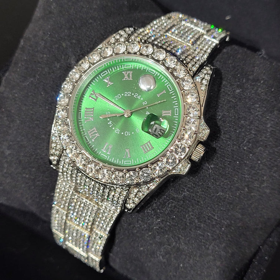 Iced Rolli Case Watch v5 (Green)