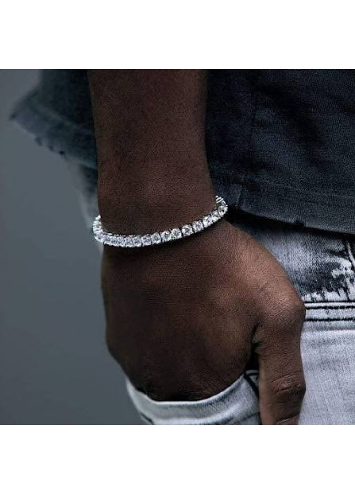 4mm Iced Premium Tennis Bracelet