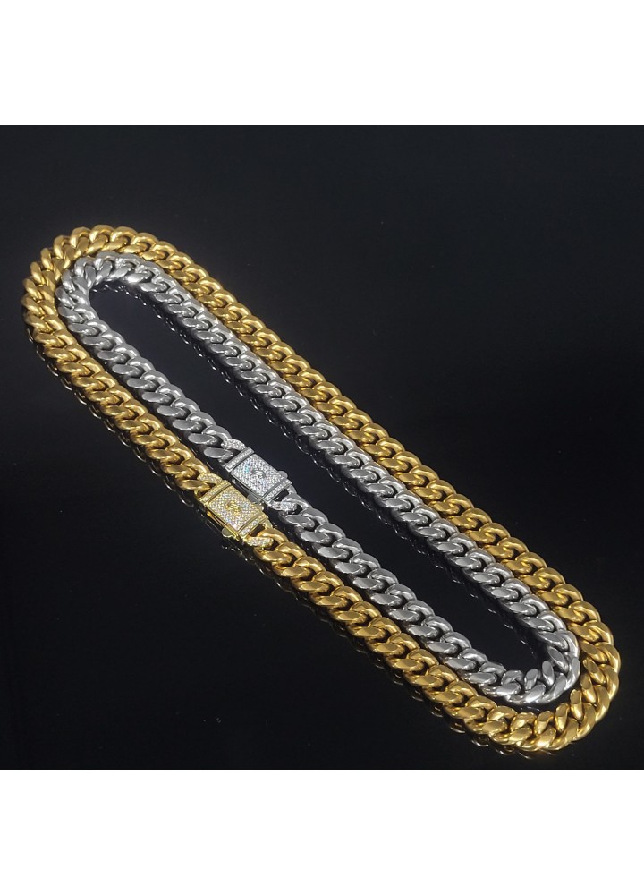 Iced Clips Monaco Style Chain