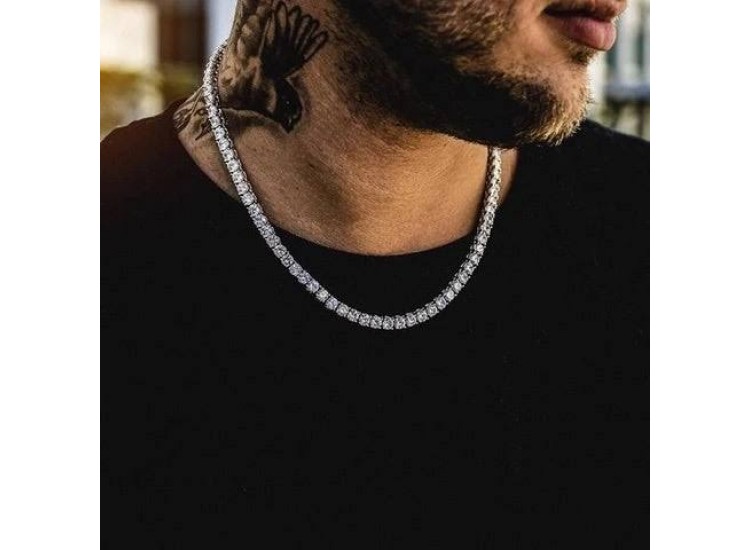 4mm Premium Iced Tennis Chain