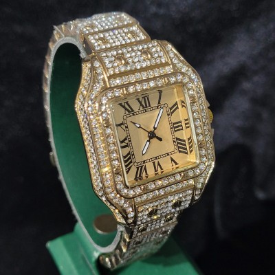 Iced Carti Case Watch (Gold)
