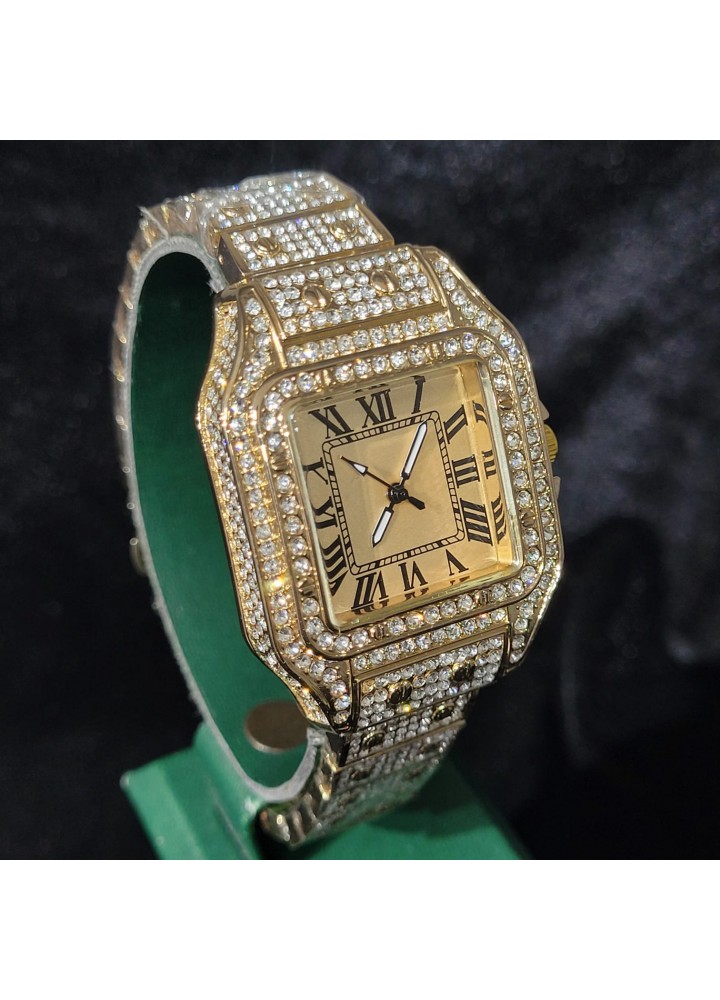 Iced Carti Case Watch (Gold)