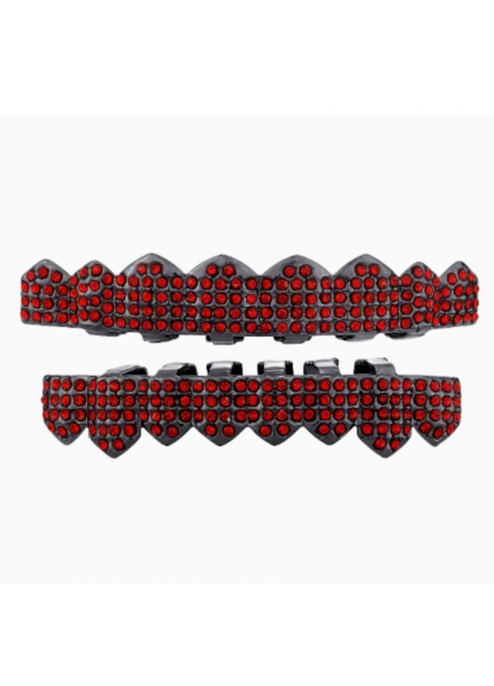 Fully Red Grillz