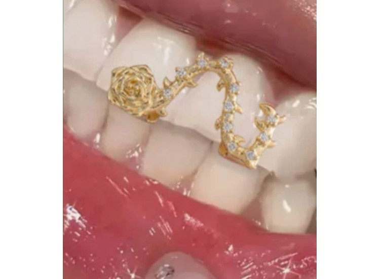 Iced Rose Grillz Iced Rose Grillz