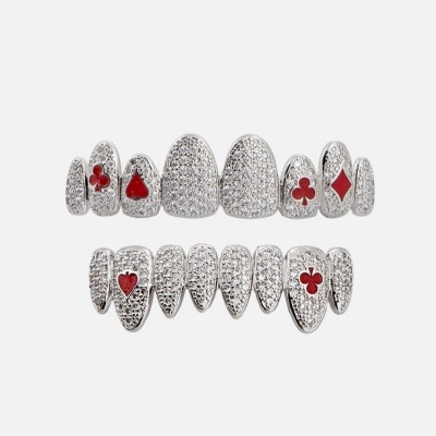 Iced Fully Poker Grillz Iced Fully Poker Grillz