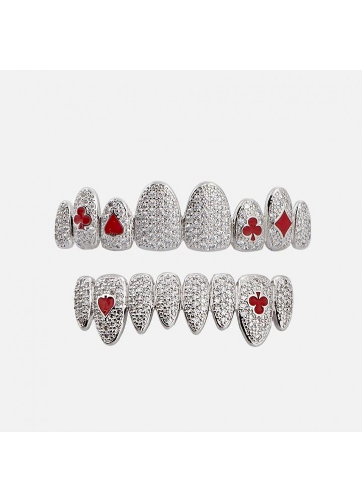 Iced Fully Poker Grillz