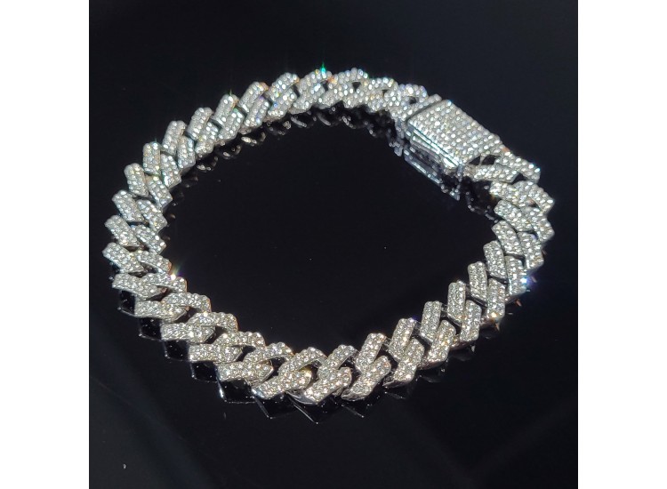 8mm Fullfilled Prong Bracelet